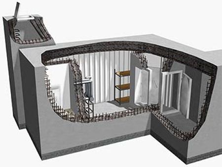 Німецька компанія ABCguard запустила в масове виробництво бункери, які захищають від зброї масового знищення. 