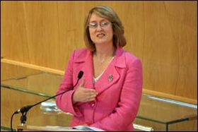 Джеки Смит (Jacqui Smith), новый министр внутренних дел Великобритании