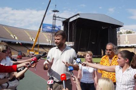 Директор компанії «Євро-шоу», організатор концерту Джорджа Майкла Сергій Галузін