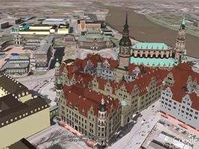 Дрезден став найбільшим 3D містом на віртуальній Землі