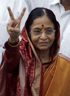 Пратібха Патіл (Pratibha Patil) перша жінка - президент Індії. Photo Reuters