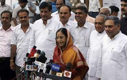 Пратібха Патіл (Pratibha Patil) перша жінка - президент Індії. Photo Reuters