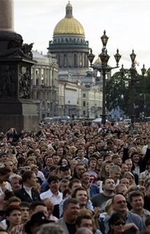 The Rolling Stones в Петербурге. Фото АР