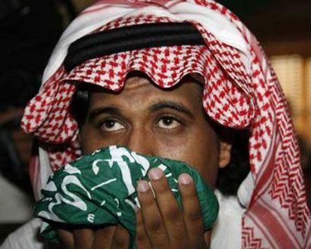 Saudi Arabia`s soccer fans