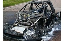 Червоненко едва не сгорел на автогонках в Литве
