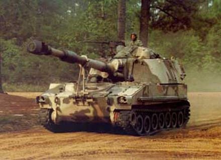 M109A5 155mm Self-propelled Howitzers