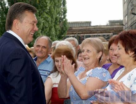 Янукович в Харькове (фоторепортаж)