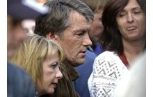 Ющенки прийшли в гості до Скрипки