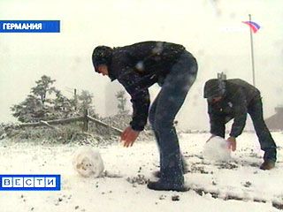 В Европу пришла зима (фото)