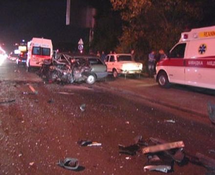 ДТП у Києві: зіткнулися ЗАЗ, ВАЗ і Фіат (фото)