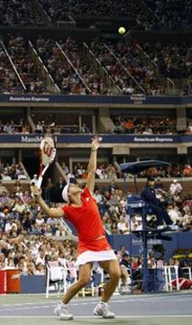 Теннисистки Жюстин Энен и Светлана Кузнецова играют финал US Open (18 фото)