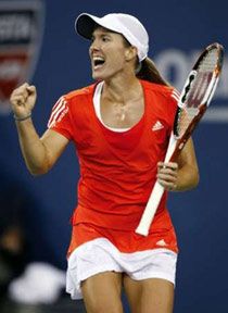 Теннисистки Жюстин Энен и Светлана Кузнецова играют финал US Open (18 фото)