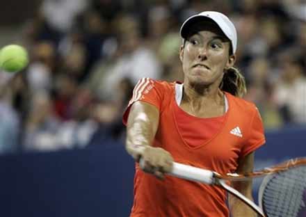 Теннисистки Жюстин Энен и Светлана Кузнецова играют финал US Open (18 фото)