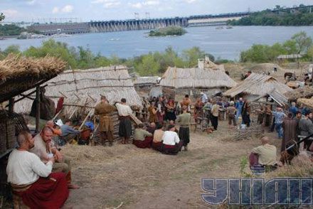 Снимается художественный фильм ”Тарас Бульба” (фоторепортаж)