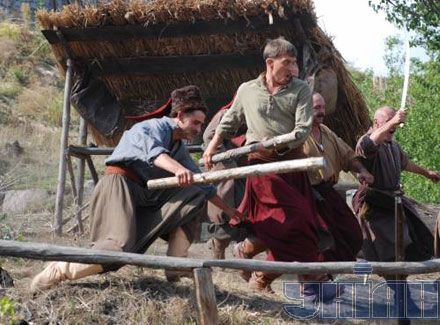 Снимается художественный фильм ”Тарас Бульба” (фоторепортаж)