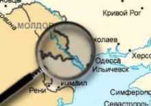 Участок дороги, который Молдова обещала передать Украине в обмен на берег Дуная