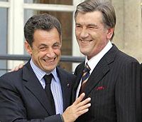 Ющенко, Саркозі
