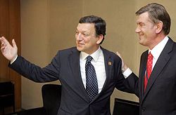 Ющенко, Баррозу 