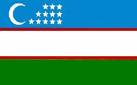 Флаг Узбекистана