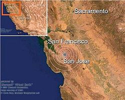 В Калифорнии произошло землетрясение силой 5,6 балла

