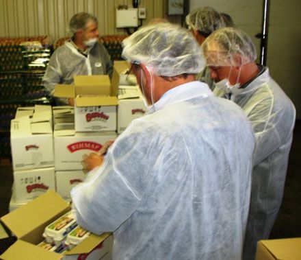 Рада директорів Асоціації виробників яєць Данії відвідали ВАТ «Птахофабрика «Україна»