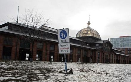 Гамбург йде під воду (фоторепортаж)