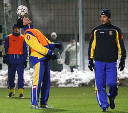 Шева розповів Малуда, що в Україні холодно
