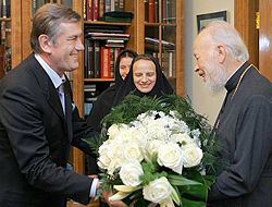 Виктор Ющенко и Владимир (Сабодан)