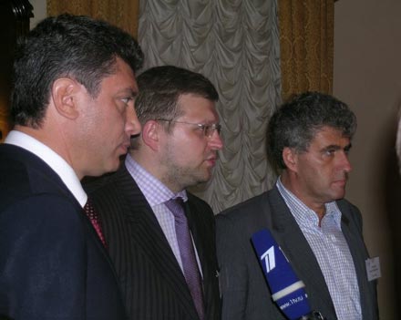 Борис Нємцов, Микола Бєлих, Леонід Гозман