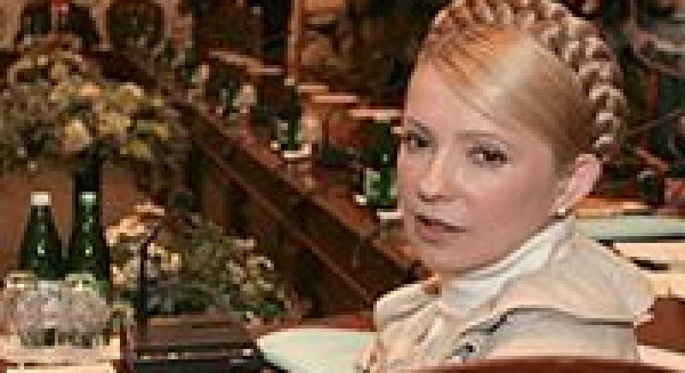 Ukraine`s iron lady returns amid gas talks