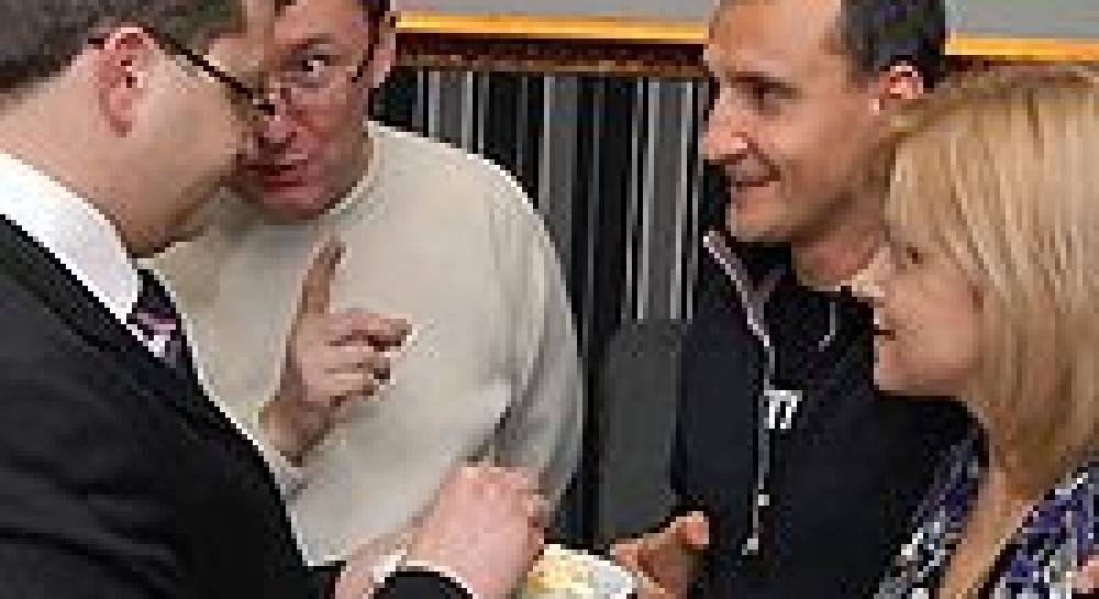 Луценко, Томенко и другие отгуляли в ресторане на Подоле (фоторепортаж)