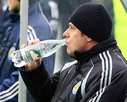 В.о. головного тренера «Динамо» (Київ) Олег Лужний під час матчу його команди з ”Чорноморцем” у рамках 18-го туру чемпіонату України. Київ, 1 грудня 