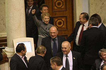 Как Яценюк становился спикером (фоторепортаж)