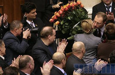 Как Яценюк становился спикером (фоторепортаж)