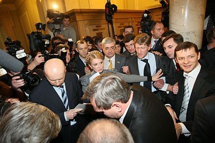 How Yatsenyuk became Speaker (photos)