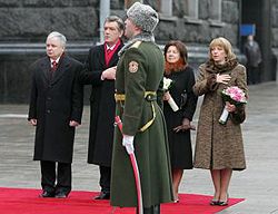 Ющенко, Качиньский