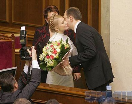 Як Тимошенко прем`єром призначали (фоторепортаж)