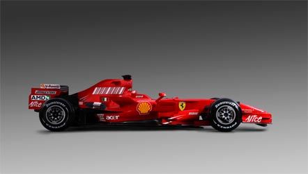 Ferrari представила болід F2008 (4 фото)