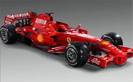 Ferrari представила болід F2008 (4 фото)
