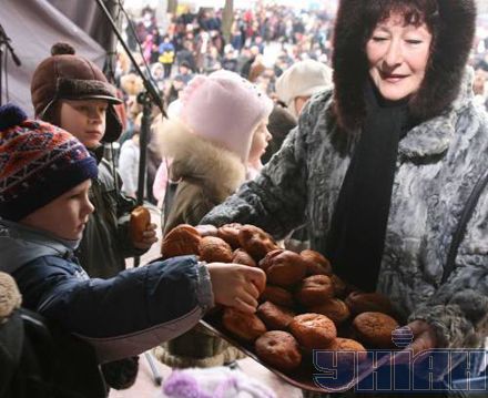 Фестиваль ”Пампушок” во Львове