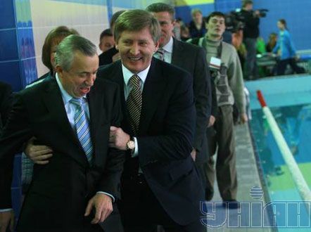 Ахметов на відкритті спорткомплексу ”Дельфін” (фоторепортаж)