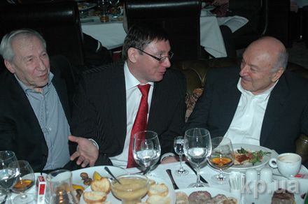 На юбилей к Гурвицу пришли Ющенко, Луценко и Гурченко (фоторепортаж)