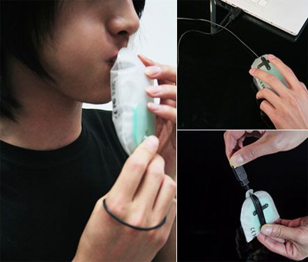 Создана надувная компьютерная мышь (фото)