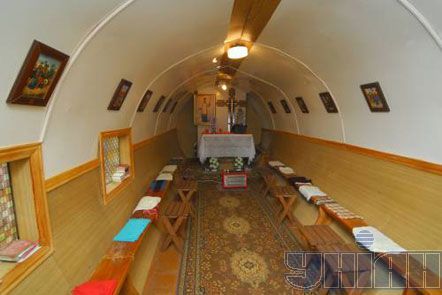 Церковь в цистерне (фоторепортаж)