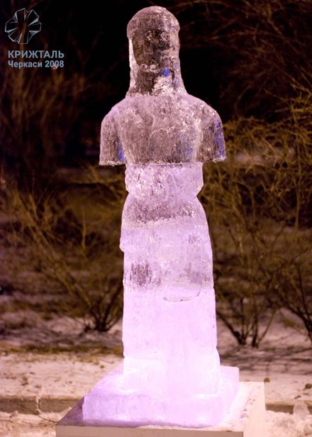 ”Мислитель” переміг на фестивалі льодових фігур у Черкасах (фоторепортаж)