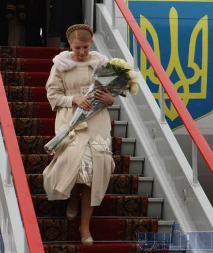 Tymoshenko in Moscow (photo)
