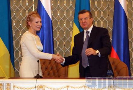 Tymoshenko in Moscow (photo)
