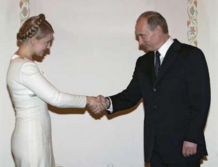 Tymoshenko in Moscow (photo)