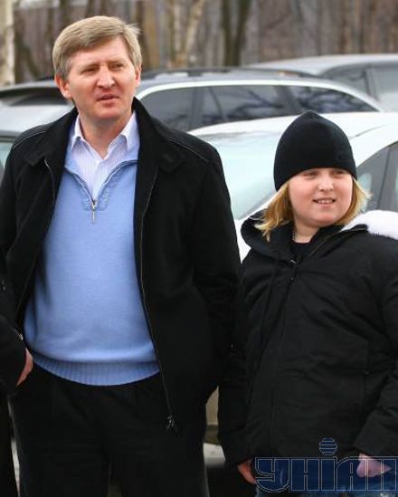 Ахметов привів на тренування майбутнього власника ”Шахтаря” (фоторепортаж)