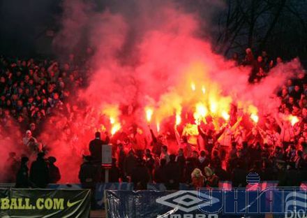 Дніпро - Динамо: вболівальники побилися з «Беркутом» (фоторепортаж)